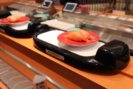 轉彎式智能造型送餐車