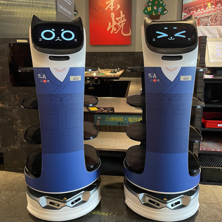 世頂-虹江-食品配達ロボット
