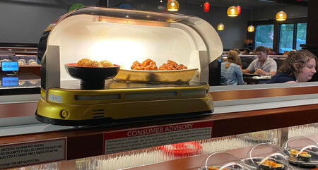 food delivery robot - combo demonstration