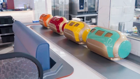 food delivery robot - custom style