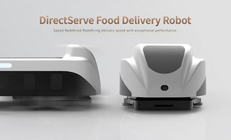 DirectServe Food Delivery Robot - DirectServe Food Delivery Robot redefines dining delivery with exceptional speed and agile design.