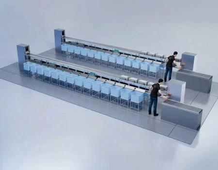 分拣机/仓储系统 - 自動化分揀設備-高速分揀、分選機器人