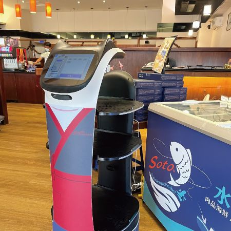 SOTO 일본 가정식-홍장-식사 배달 로봇