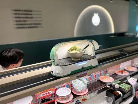 鴻匠科技軌道送餐