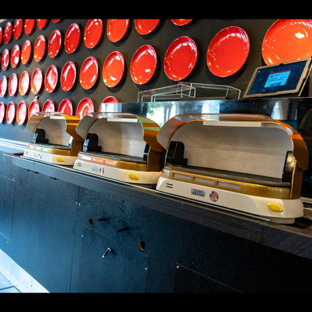 鴻匠軌道送餐機器人