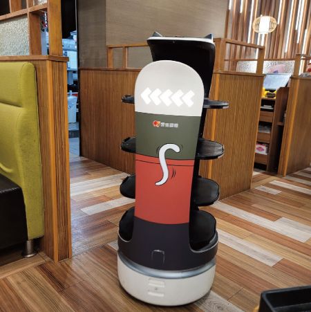 涮乃叶-小叶叶-自动送餐服务机器人