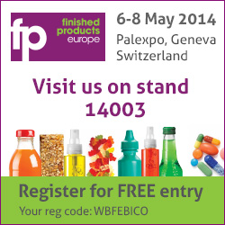 Febico wird auf der Finished Products Expo bei Vitafoods Europe 2014 ausstellen.