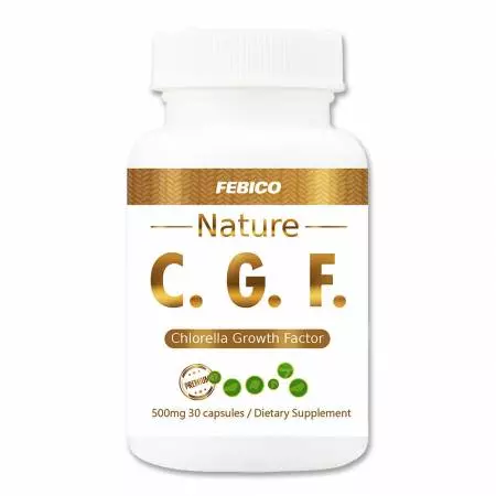 Cápsulas de Factor de Crecimiento de Chlorella (C.G.F.)