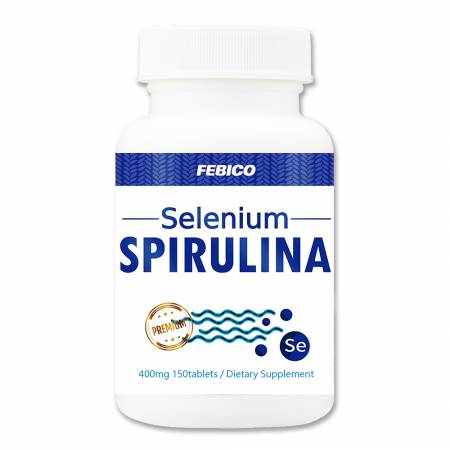 Comprimidos de Spirulina Enriquecidos com Selênio