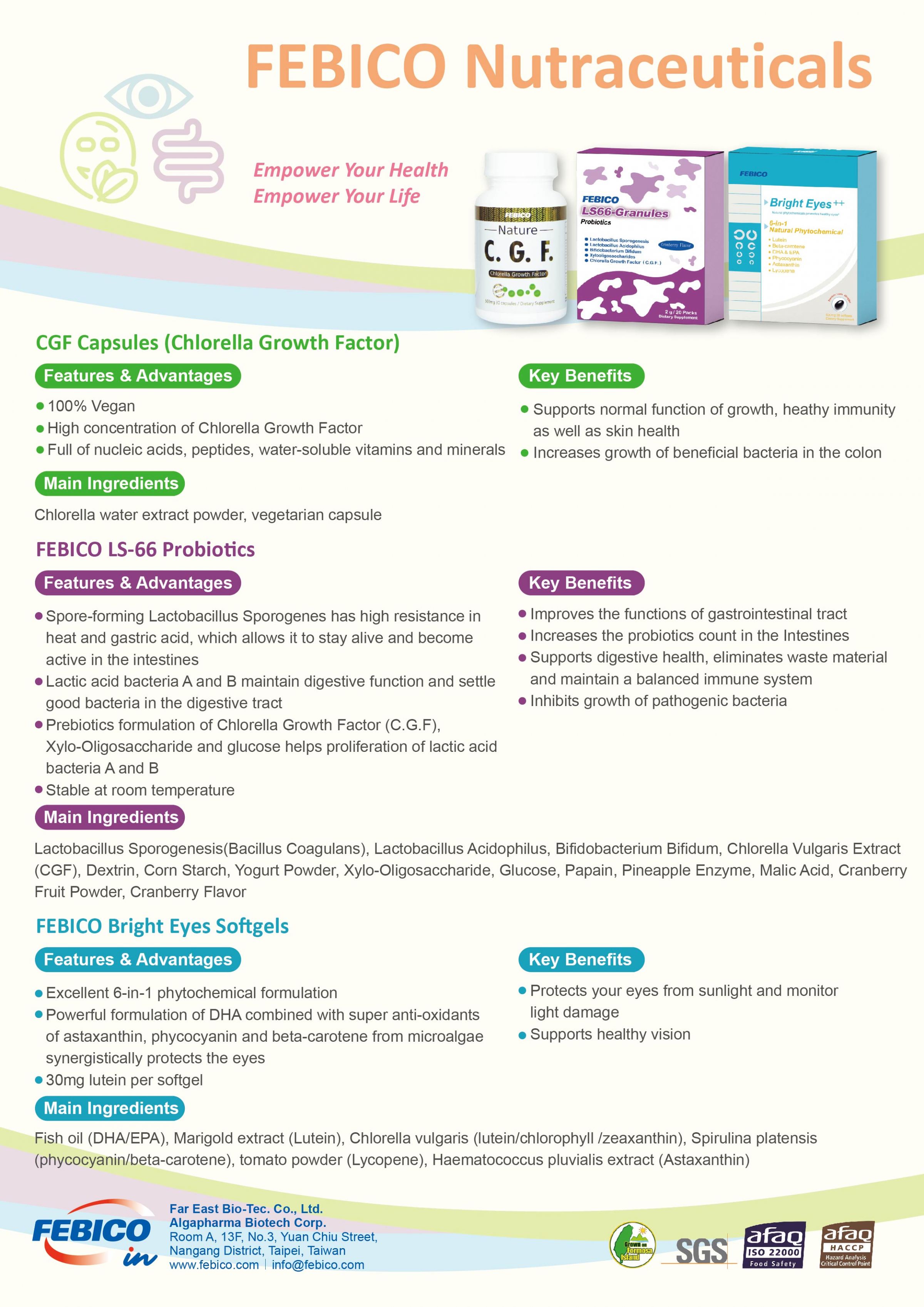 E-Catalogues for E-Catalogues | 100% Made in Taiwan Organic Spirulina ...