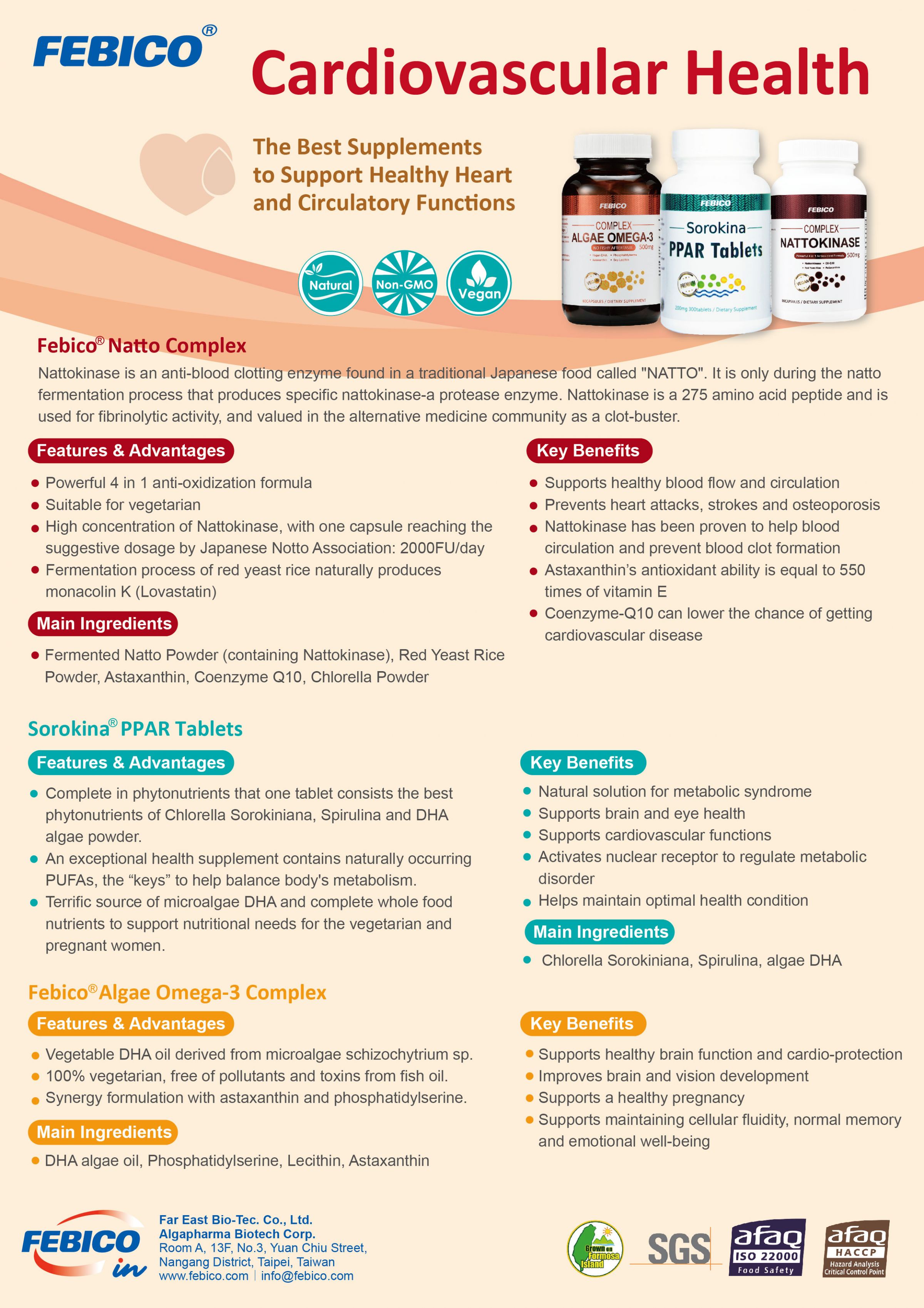 E-Catalogues for E-Catalogues | 100% Made in Taiwan Organic Spirulina ...