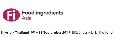 Febicoは、2015年9月に開催されるFood ingredients Asia 2015 Expoに出展します。