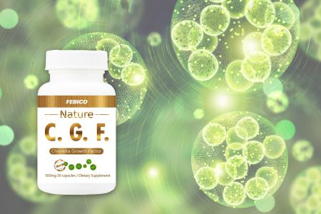 Chlorella růstový faktor (CGF) - C.G.F obsahuje obohacené a kompletní živiny, které mohou podporovat buněčné zdraví a regeneraci