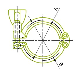 13SF คลิปดับเบิ้ลพินที่ทนทาน