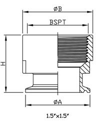 22MPクランプ*メス