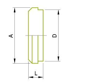 3A Recessless Union Parts