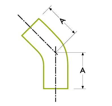 45°エルボー - 自動チューブ溶接