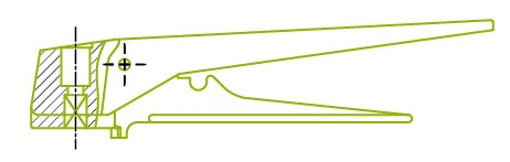 Butterfly Valve Nylon Handle