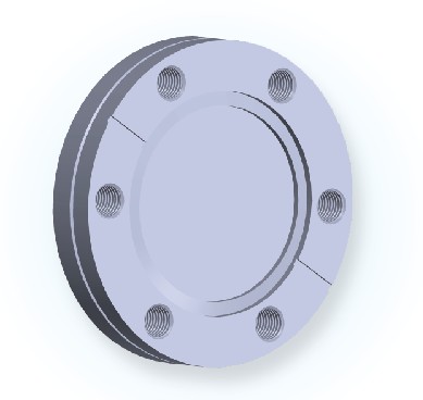 CFブランクタップフランジ