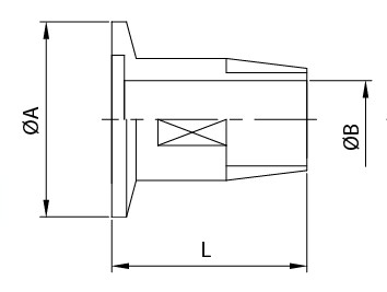 KF Male Pipe Adaptor