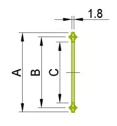 فيرول - نوع عادي 13PG