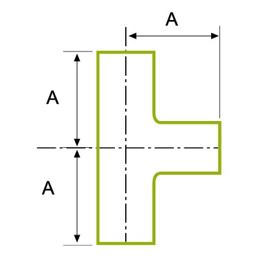 Té égal court BS4825