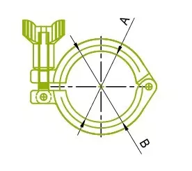 13MHH Heavy Duty Single Pin Clamp