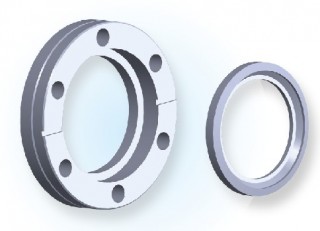 CF Flange de Flange em Branco Rotativo