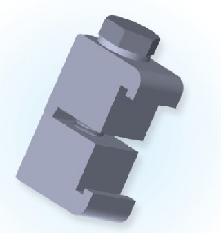 ISO Double Wall Clamp(Al)