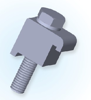 ISO Single Wall Clamp(Al)