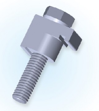 ISO Braçadeira de Parede Única (Aço Inoxidável)