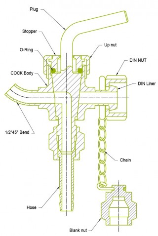 Sample cock valve