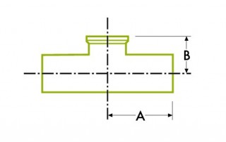 Automatic Tube Weld : Short Outlet Hygienic Clamp Joint Tee