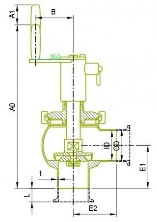 Klep Tempat Duduk Manual Asli