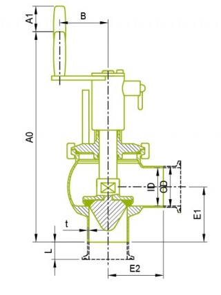 Klep Tunggal Manual Asli