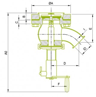 Klep Tangki Manual Asli