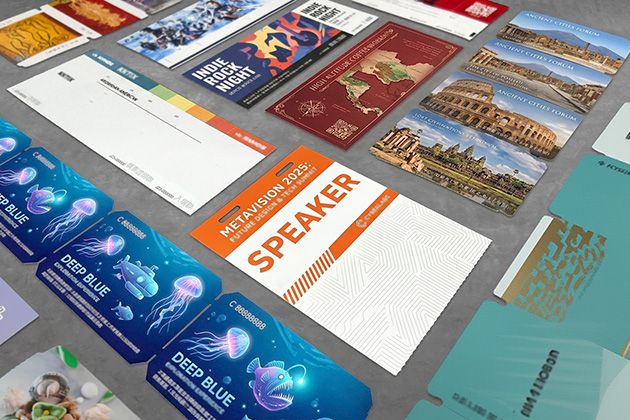 One-stop Anti-counterfeiting Printing Services for Tickets & Cards|Integrated Design and Production Ensuring Stable Quality