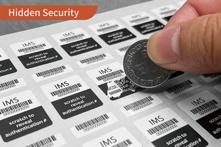 Scratch-Off Labels / Stickers - Scratch-Off Labels, Scratch-Off Stickers, Scratch-Off Lottery, Anti-Counterfeit Scratch-Off Labels, Serial Number Scratch-Off Labels, QR Code Scratch-Off Labels