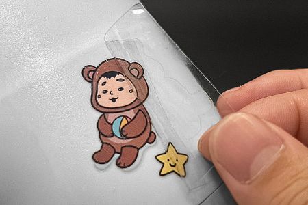 Special Finish Labels / Stickers - Crystal Stickers, Heat Transfer Stickers, Digital 3D Foil Stickers