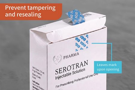 Tamper-Evident Labels & Security Seals (Anti-Tampering Solutions) - Tamper-evident labels, VOID stickers