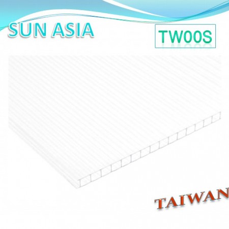 Twin Wall Polycarbonate Sheet (Clear) - Twin Wall Polycarbonate Sheet (Clear)