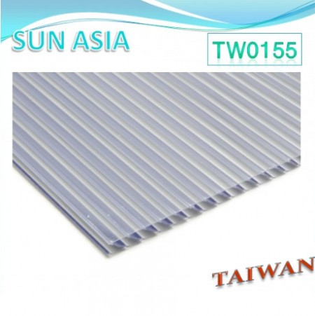 Shutter Multiwall Polycarbonate Sheet (Gray) - Shutter Multiwall Polycarbonate Sheet (Gray)
