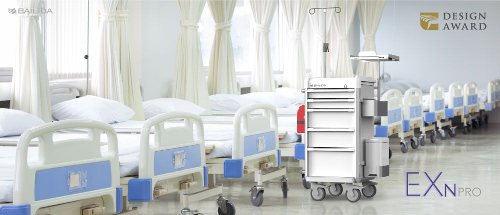 BAILIDA's slick and slim procedure cart.