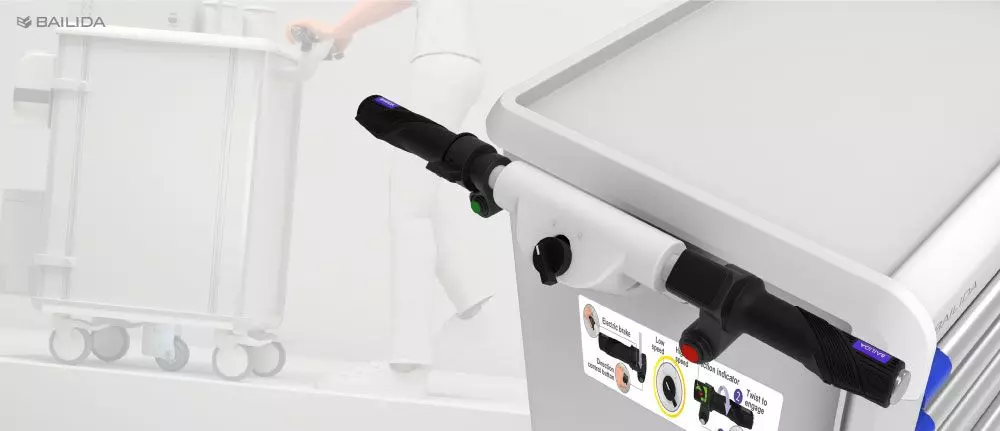 تقلل عربة BALIDA الطبية من الجهد البدني، مما يسمح للموظفين الطبيين بالحفاظ على الطاقة والتركيز أكثر على رعاية المرضى، مما يحسن الإنتاجية العامة في بيئات الرعاية الصحية.