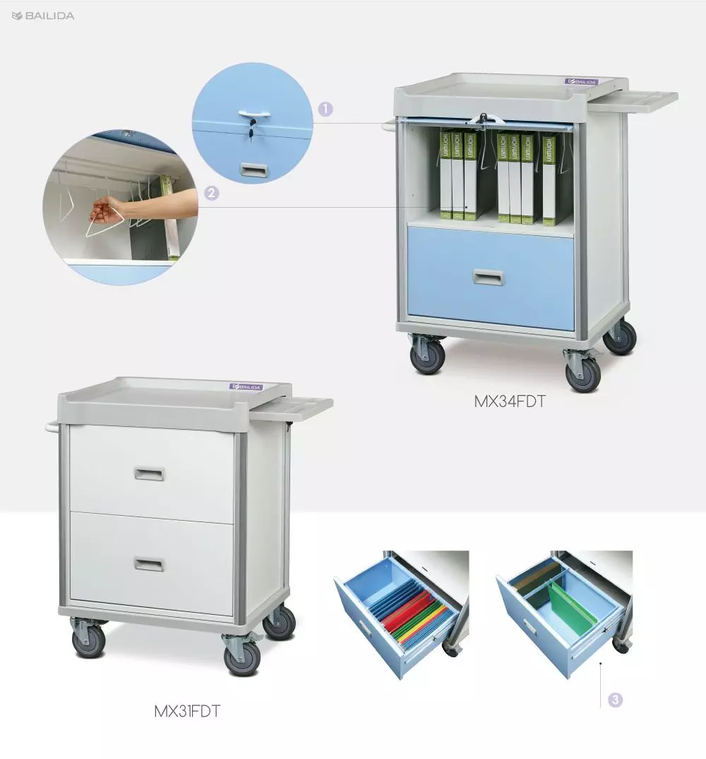 BAILIDA file cart comes in many configuration for your documents.