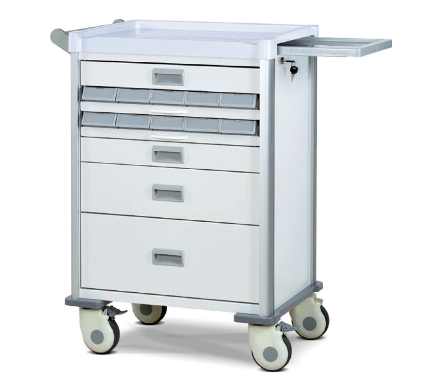 Medical Rounding Tables Practical Medical Cart for Rounding (MB Series) - Medical Trolley for ...