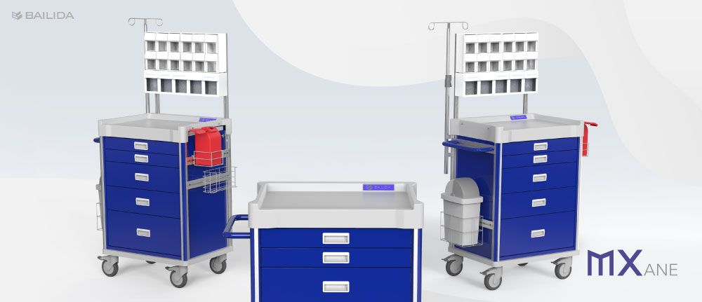 BAILIDA's Most Practical Medical Cart.