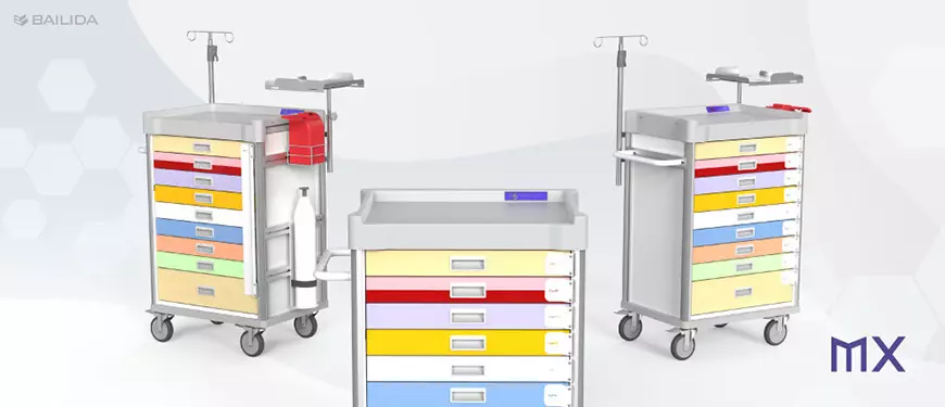 BAILIDA's Most Practical Medical Cart.