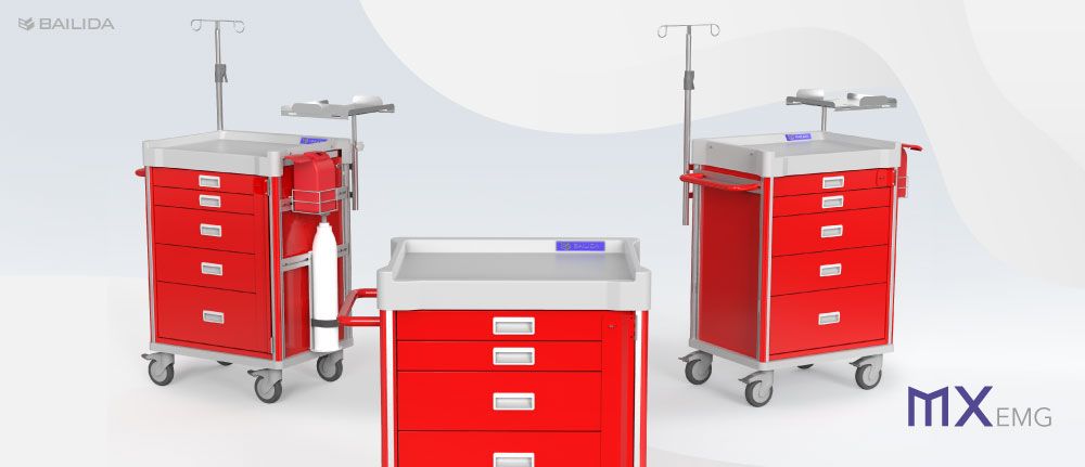 Le chariot médical le plus pratique de BAILIDA.