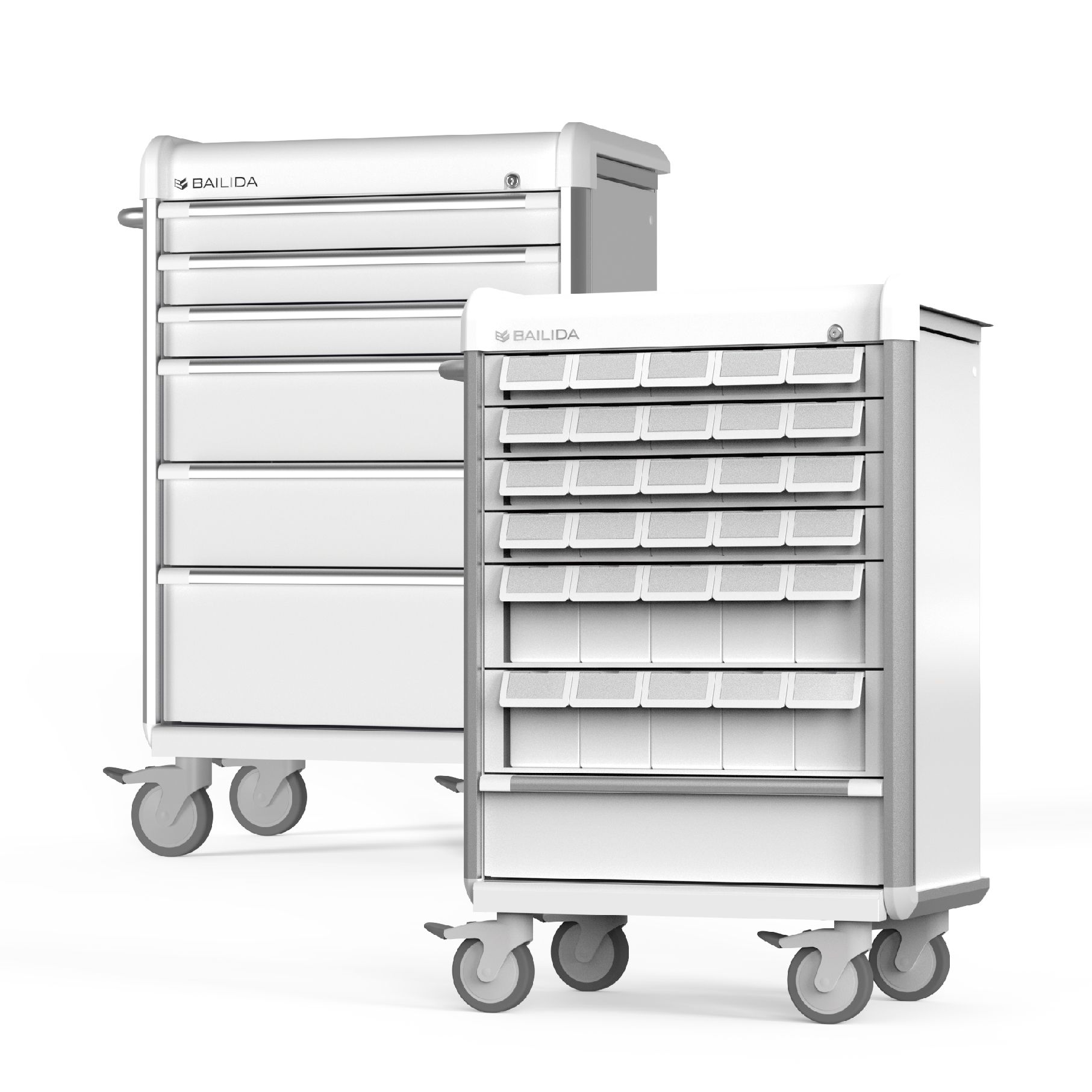 Modular Medication Trolley - ISO Module Trolley, Medication Cart ...